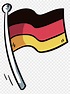 Flag Of Germany National Flag - Dibujo De La Bandera De Alemania - Free ...
