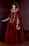 1610s Unknown artist - Portrait of Queen Constance...