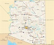 Arizona And Surrounding States Map - United States Map