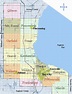 Bay County Michigan Map - Map Of The World