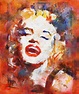 Jaroslaw Glod Artwork: Marilyn Monroe | Original Painting Acrylic ...