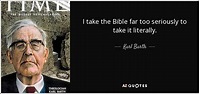 TOP 25 QUOTES BY KARL BARTH (of 107) | A-Z Quotes