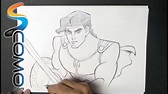 Cómo dibujar A Hercules De Disney 】 Paso a Paso Muy Fácil 2024 - Dibuja ...