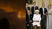Relembre o incêndio no Castelo de Windsor, mostrado no trailer da nova ...