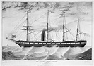 SS Great Western - The First Ocean Liner - Launched 1838 - made 45 ...