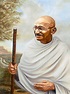 Mahatma Gandhi's Exclusive Portrait (comes w frame) Painting | Portrait ...