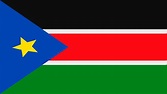 Bandera de Sudán del Sur | Bandera de sudán, Sudán del sur, Banderas ...