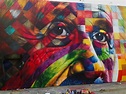 Street art. Grafitti Eduardo Kobra. | Street art, Street art graffiti, Art