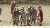 Roman Gaul Fight 01 Stock video footage | 986046