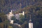 ein schönes Schloss wolfsberg im herb Stimmung