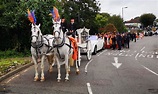 Spectacular funeral procession for Sikh leader in pictures - Bristol Live