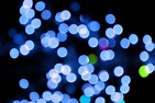 Blurred Christmas Lights Blue Picture | Free Photograph | Photos Public ...