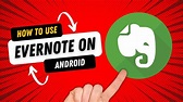 Tutorial for Evernote (User Guide on How to use Evernote) - YouTube
