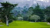 Par 5 first hole at Del Monte Golf Course in Monterey, CA. One of ...