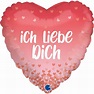 Ballonherz "Ich lieb dich" verschicken | Ballongruesse.de