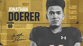 Jonathan Doerer Highlights - Notre Dame Football - NSD17 - YouTube