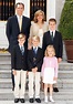 L'infante Cristina d'Espagne en famille avec son mari Iñaki et leurs ...