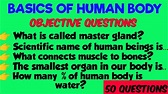 Human Body question and answer| Human body for kids,student| Science GK ...