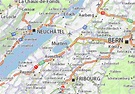 MICHELIN-Landkarte Murten - Stadtplan Murten - ViaMichelin