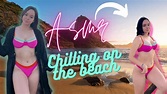 ASMR ON THE BEACH - YouTube