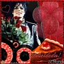 Michael Jackson ♥ red [Feliz Cumpleaños Flor!] [by sakuracard_06 ...