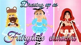 Dressing up as Fairy Tale Characters in Royale High!! ~ Roblox~ - YouTube