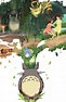 Mi Vecino Totoro | Studio ghibli art, Ghibli artwork, Studio ghibli