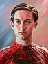 Spider-man Tobey Maguire Poster Spider Man Art Print No - Etsy Australia