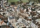 / CPSM FRANCE 77 "Rozay en Brie, vue aérienne sur l'église" | 77 seine ...