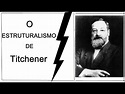 EDWARD TITCHENER E O ESTRUTURALISMO - YouTube
