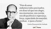 Os 10 Melhores Poemas De Carlos Drummond De Andrade Melhores Poemas ...