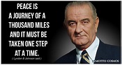 Lyndon b johnson, Journey quotes, President quotes