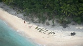 El SOS que permitió el rescate de tres náufragos en una remota isla ...