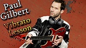 Paul Gilbert - Vibrato Guitar Instructional - YouTube