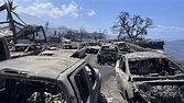 Death toll from Maui wildfires rises to 53, more than 1,000 structures ...