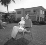 Florida Memory - Portrait of actor Robert Vaughn with son Cassidy ...
