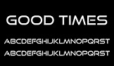 Good Times free font