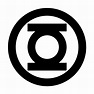 Green Lantern Black Logo transparent PNG - StickPNG