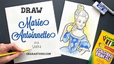 How to draw Marie Antoinette - YouTube