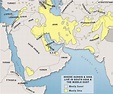 Simple Map of Sunni/Shi'a Distribution across the Asian Middle East ...