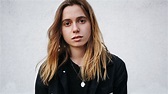 Julien Baker Is Wearing Black Dress In White Wall Background HD Julien ...