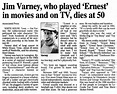 RetroNewsNow on Twitter: "On February 10, 2000, Jim Varney died at the ...