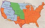 Expansionismo de Estados Unidos (Destino Manifiesto) timeline | Timeto