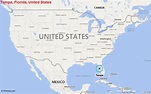 Where Is Tampa On The Florida Map - United States Map