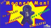 Magnet Man - Magnetic Man - Super Photo Magnets - YouTube