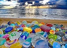 Pebble beach, California Sea Glass Crafts, Sea Glass Art, Beautiful ...