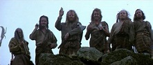 Alan Tall as the Elder Stewart, Tommy Flanagan as Morrison, Brendan ...