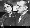 Composer Igor Stravinsky right with his wife Yekaterina left Stock ...