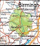 Herefordshire Political Regional Map | United Kingdom Map Regional City ...