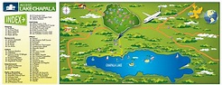 Lake Chapala Mexico Map: Interactive Area Map, includes Ajijic